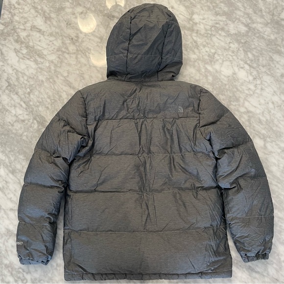 THE NORTH FACE Teen Forester Lowel Peak Reversible Down Insulated Jacket 14-16 - Picture 3 of 8